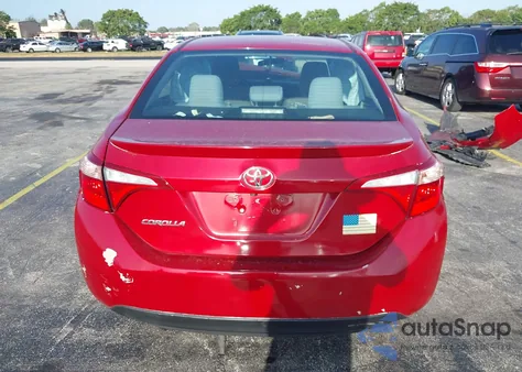2014 Toyota Corolla Le from USA, damaged, VIN 2T1BURHE4EC201155